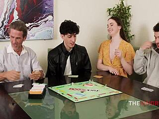 Family Game Night Becomes Free Use Fuck Fest!