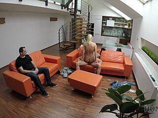 hunt4k 在男友面前甜蜜复仇口交？