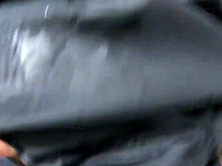 The housewife offers a great gift for St. Valentin with BLOWJOB and FUCK. She gets lots of CUM on her long fur HOODED downjacket in this preview.