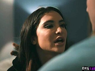 so, sexy besties jane wilde and natalie knight spot nathan bronson stalking, then decide to share his huge cock in a wild threesome