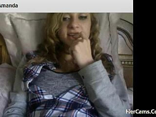 Cute Teen 18+ Strips and Teases with Perfect Tits Before Horny Masturbation Using Dildo Toy