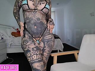 milf tries led vibrating anal butt plug