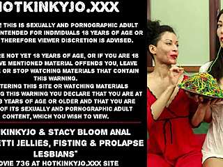 Hotkinkyjo Explores Extreme Anal Fisting and Prolapse with Lesbian Partner