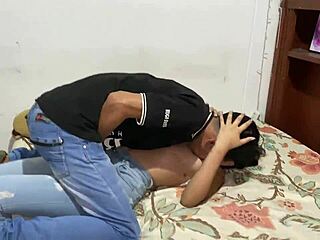 Why is my stepbrother so horny that I let him fuck my pussy hard?