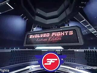 Milf lesbian sex wrestlers london river vs kay carter - loser submits to facesitting and strapon!