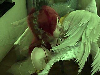 mush-oku tensei features hilda and ghislaine in a futa lesbian encounter