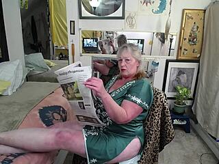 dawnskye plays the sexy boss role teasing her horny employee during liquid lunch