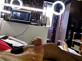 Watch Aimee, the hot milf queen of married cocksucker whores, dominate like never before!