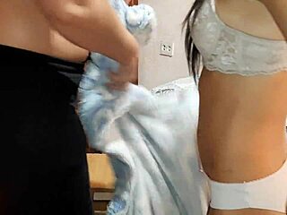 I distracted my girlfriend from exam prep. Then I fingered and fucked her on the desk for wet orgasm.