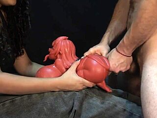 Two demons face to face as i ate cum from her dolls mouth xattlalust