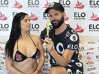 Hey, check out Antonella Blake passing through the spicy room in this Colombian mature casting interview! 🔥📹