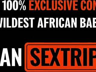 hey, that cute ebony teen 18+ got tricked into rough doggystyle by a monster cock american tourist