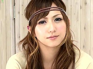 Kokoro masturbates her cute Japanese shaved pussy in beautiful close up view