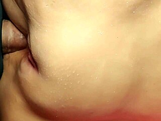 shes got a nice fat pussy ready for double penetration with toys in close up