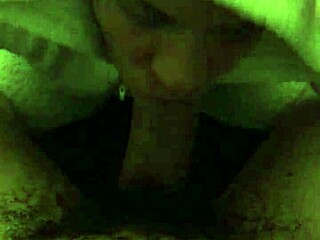 sonja returns for more of that good sloppy blow job on big cock