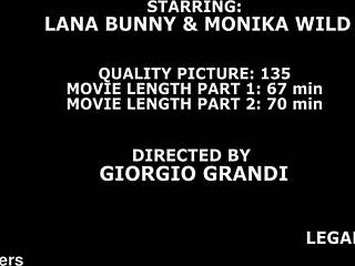 Monika Wild from Russia takes on Spanish crew in wild dap session with ass fisting, gaping, squirting, pee drinking, buttrose, and creampie cocktail.