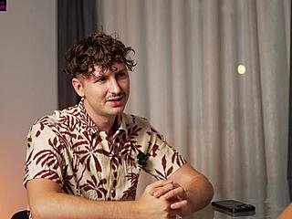 boyfriend faces threesome with another man using tantaly sex doll