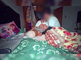 I Feel So Nervous Setting Up the Camera on the Furniture for This School Girl Roleplay with My Cute Mexican Friend