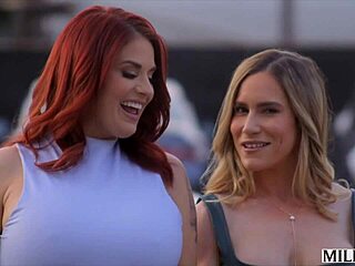 blonde milfs abby rose and aderes quin ride cowgirl then squirt in missionary after blowjob and cunilingus