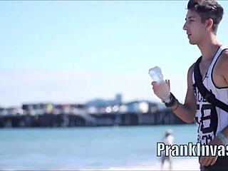 Kissing Prank Compilation Turns Sexual with Rough California Boobs Action