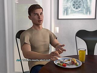 accidentally spill water over stepmoms shirt see beautiful massive fake tits