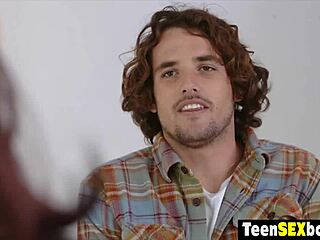 oh man this long legged teen in high heels boots has such a tiny tight pussy