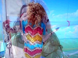 Amirah Adara and Angel Emily toying asshole outdoors