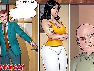 I feel pops fucking two old women with big asses in hentai comic