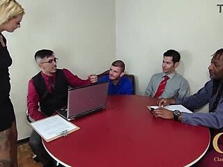 The office has gone totally mad with this slutty trailer action