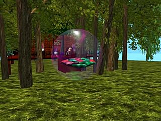 Bubble bath couple explores voyeur fantasy in sensual encounter