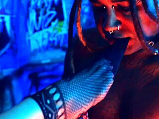 Suggestive Beauty Explores Heels Fetish With Nipple Clamps And Licking