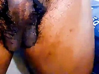 Small Hairy Cock Play With Oiled Asshole And Athletic Indian Bunny In Kitchen. Fetish Teasing Includes Spanking And Striptease