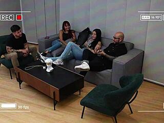 Dialogic I fuck my friends girlfriend in colombian workout session with licking and sex