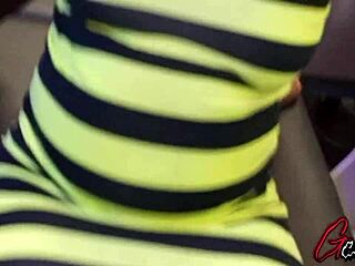 Sexy big ass friend shows up in her short dress with fresh laps ready for quickie missionary riding and wet pussy creampie action. Her juicy curves drive me wild during homemade sex.