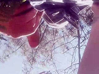 Real Behind The Scenes Outdoor Deepthroat Blowjob With Horny Young Amateur And Monster Cock