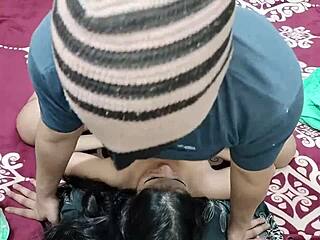 印度自制瘦弱大嫂口爆后入肛爆内射饥渴姐夫