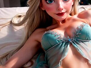 Is this AI animated cartoon character showing off ass and tits in episode 6?