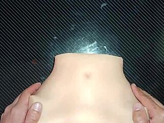 糖果性爱娃娃紧逼紧屁眼巨屌双插扩张内射