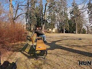 Marica Chanelle Makes Deal With Angry Boyfriend Watching Girlfriend Fuck In Prague For Cash