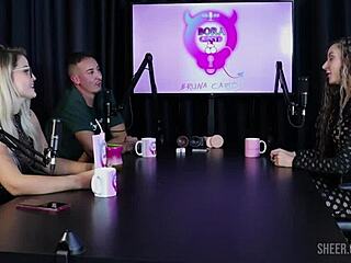 Compilation of Jujube Delícia in Bora Cast with Bruna Carlos Featuring Lingerie Handjob and Group Domination Fetish