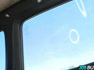 What Adventures Await Hot Ebony Malina Milan On 305Bus 3?