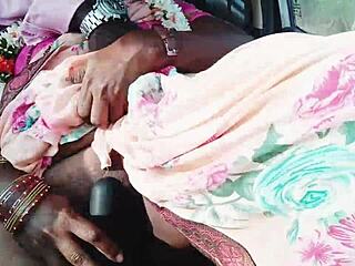 i'm cheating on husband with boyfriend in car sex as cute brunette indian housewife with dirty talk