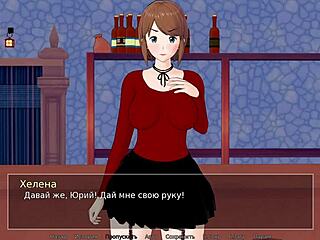 Big Tits Hentai Milf Gives Blowjob and Gets Cumshot in 3D Cartoon