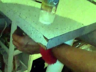 i feel so aroused as man sucks huge tranny cock passionately