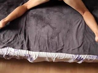 why does this european wife try lingerie and stockings for a preliminary home casting at the porn studio?