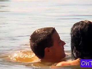 Look at these big natural tits on Erika and Karol in outdoor public Czech video