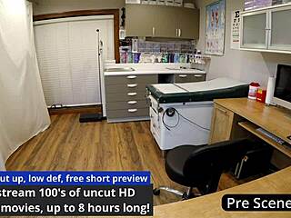 Dont Tell Doc I Cum on the Clock Rina Arem in Backstage Nurse Orgasm with Gaping Pussy Close Up Moaning Masturbation Vibrator Fetish