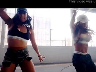 compilation of shemale music videos featuring dancing and crossdressing elements