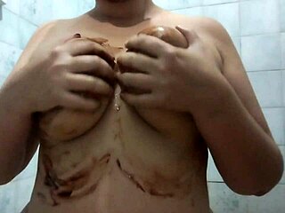 Oh Wow, Masturbating Covered In Chocolate Until I Cum Hard!