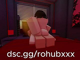 Unexpected Roblox Slut Takes Intense Fuck Leading to Dripping Creampie Surprise